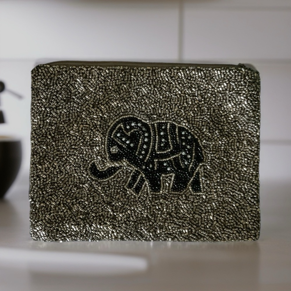 💖 Beaded Elephant Clutch 💖